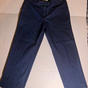 Duck Head Petite Women 12P Blue Jean Boot Cut Dress Style Pants‎ (K)